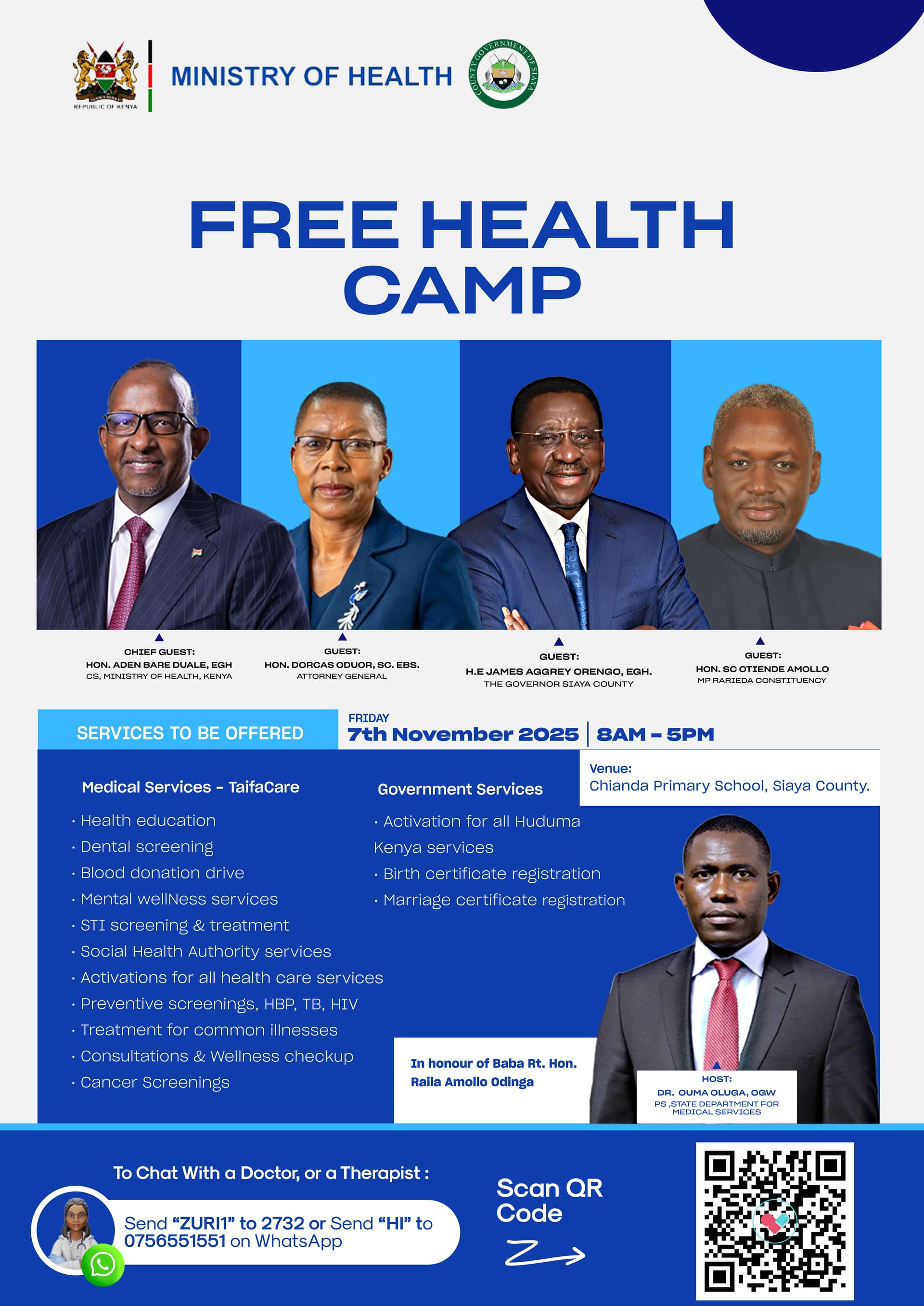 Wellness Camp Poster